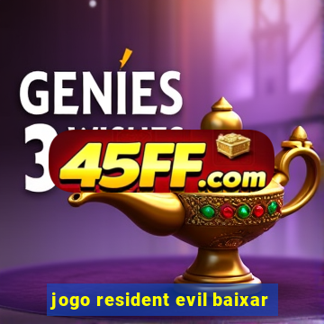 jogo resident evil baixar